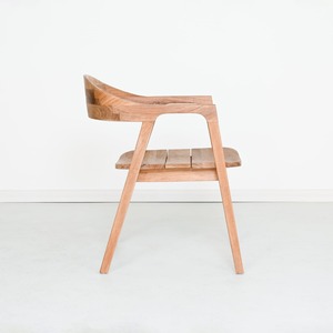 Solid Teak <b>Dining</b> <b>Chair</b> with Ergonomic Design Waterproof Eco-Friendly Durable Modern Design for Hospitality Use - Product Image 3