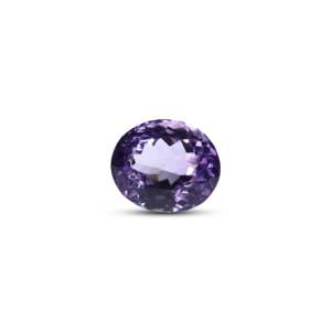 Premium 8.7 Carat Oval Cut Amethyst Loose Gemstone for Fine Jewelry - Product Image 1