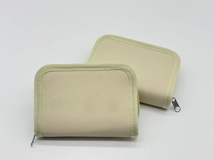 Pochette cosmétique en polyester recyclé avec logo personnalisé, style le plus récent pour offrir en cadeau - Product Image 3