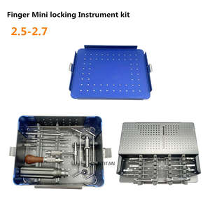 Instrumento Quirúrgico Ortopédico, Placa de Bloqueo para Huesos de Dedo y Palma de 1.5mm y 2.0mm, para Cirugía de Trauma, de Surgiright Instrument - Product Image 1