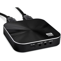 Caja de Captura de Video 4K HD Ultimate, Graba y Transmite en Vivo 4K30 o 1080P60 HDR, USB 3.0 de Latencia Ultrabaja, Plug & Play