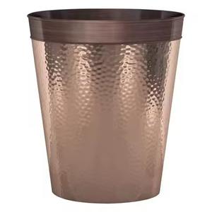 Trendy Metallic Metal Dust <b>Bin</b> Eco-Friendly Modern Luxury Design for Clean <b>Storage</b> Living Room Kitchen Interiors Outdoor Use - Product Image 3