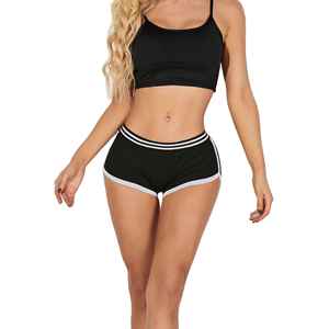 <b>Women</b> Micro Yoga <b>Shorts</b> Elastic Breathable Sexy Low Rise Mini Athletic Gym Fitness Hot Pants Pilates Dance Workout <b>Shorts</b> - Product Image 3