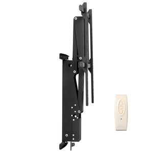 Supporto TV da Soffitto Motorizzato Elettrico Regolabile per TV da 32-65 Pollici, Staffa TV Ribaltabile - Product Image 1