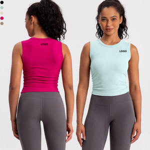Workout Tank <b>Tops</b> for Women Tank <b>Top</b> <b>Built</b> <b>in</b> <b>Bra</b> Racerback Yoga tank <b>Top</b> Sleeveless Yoga Running Shirts - Product Image 6