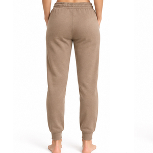 <b>Women</b> Cotton <b>Fleece</b> <b>Joggers</b> Drawstring Waist Training Pants OEM ODM Custom Activewear Wholesale Manufacturer Private Label - Product Image 6