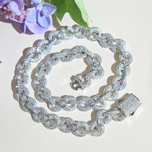 Moissanite <b>Iced</b> <b>Out</b> Cuban Link Bracelet Luxury Hip Hop <b>Chain</b> Statement Jewelry Streetwear Gift For Men Women - Product Image 4
