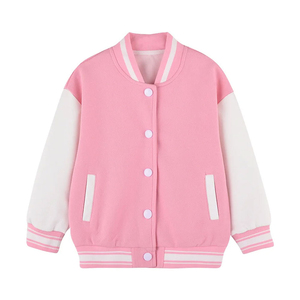 Chaqueta Bomber Varsity de Invierno para Hombre, Talla Grande, con Logotipo y Color Personalizados, Tela Satinada, Exterior Grueso de Poliéster/Algodón, Impresión en Relieve - Product Image 5