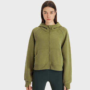 Sweat à capuche en molleton épais pour femme, personnalisé avec logo brodé, pour la vente en gros aux détaillants de streetwear américains - Product Image 1