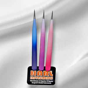 แหนบคิ้วบางออกแบบโลโก้ได้ตามต้องการเครื่องมือแต่งหน้าดีไซน์ตรงสำหรับกำจัดขนตาเครื่องมือตัดแต่งเพื่อความงามโลโก้ตามต้องการ - Product Image 1