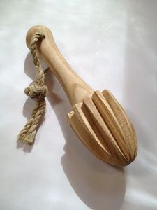 ที่คั้นน้ำมะนาวไม้แบบใช้มือ ที่บีบน้ำมะนาวไม้เนื้อแข็ง อุปกรณ์ทำขนมในครัว เครื่องมือคั้นน้ำผลไม้ - Product Image 5