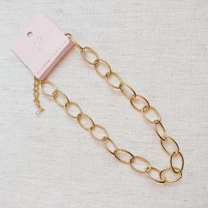 Bracciale Charm Elegante e Collana alla Moda per Uomo e Donna - Collezione New York Office Chain - Product Image 3