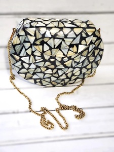 Bolsos de Mano para Mujer, Hechos a Mano, con Incrustaciones de Madreperla, Venta al Por Mayor desde India - Product Image 6