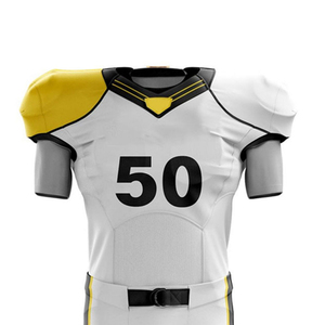Diseña tu propio logotipo, uniforme de fútbol americano de color personalizado, hecho con el mejor material, uniforme de fútbol americano más vendido. - Product Image 3