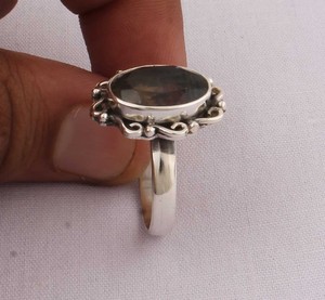 Wholesale Shree Jaipur <b>Silver</b> 925 Sterling <b>Silver</b> <b>Amethyst</b> Bezel Setting Classic Women's Gemstone <b>Ring</b> Handmade From Rajasthan - Product Image 5