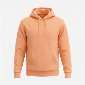 Sweat-shirt basique pour homme, en coton mélangé, avec logo brodé et imprimé numériquement, à capuche, pour l'hiver, marque privée, fourni directement par l'usine - Product Image 1