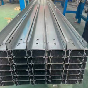 Jchx Certification CE, poutres en acier métallique personnalisables, barres en fer, poutres en acier, ZAM 80*40*20*2.5 pour poutrelage - Product Image 1