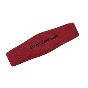 Muñequera Deportiva Personalizada de Algodón Rojo de 4.5cm de Ancho, Antideslizante, con Impresión por Transferencia de Calor, para Ejercicio, Fitness, Running - Product Image 2