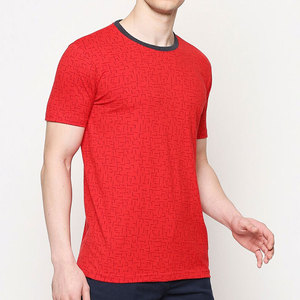 T-shirt pour homme confortable et tendance, imprimé sur mesure, 100 % coton, faible MOQ, coupe ample - Product Image 3