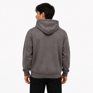 Sudadera con Capucha Unisex de Invierno, Estampada, con Forro Polar en la Parte Delantera, 100% Algodón, Transpirable, de Alta Calidad, Gruesa, con Bolsillo, Informal - Product Image 3