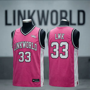 Camiseta de Baloncesto Personalizada para Hombre, 100% Poliéster, Sin Mangas, Sublimada, para Deportes de Verano - Product Image 1