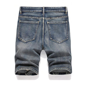 <b>Denim</b> Mens Comfortable Shorts Regular Shorts with High Quality Breathable <b>Material</b> on Wholesale Price Direct From Factory - Product Image 2