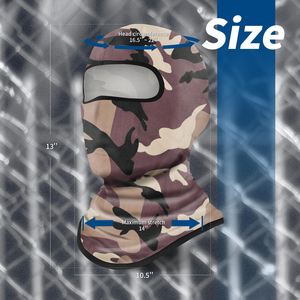 Balaclava sur mesure avec trous d'aération respirants, masque intégral pour cyclistes, protection UV, tissu rafraîchissant, couvre-cou et visage. - Product Image 4