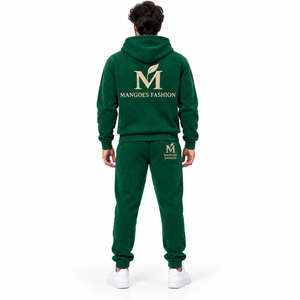 Conjunto de Sudadera y Pantalones Deportivos para Hombre, Lavado Ácido, 100% Algodón, Ropa Casual de Calle, Verano, Manga Larga, Color Sólido, Holgado y Transpirable - Product Image 2