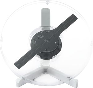 Ventilateur holographique 3D de 9,9 pouces avec 266 LED, WiFi, application, télécommande Bluetooth, affichage holographique portable avec housse de protection - Product Image 1