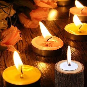<b>Tea</b> <b>Light</b> <b>Candle</b> <b>Holders</b> Natural Wooden <b>Candle</b> <b>Holders</b> for Home Decoration - Product Image 5