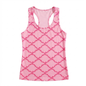 Sublimation Design Gym Clothing Sleeveless Muscle Fitness <b>Running</b> <b>Singlet</b> Quick Dry Breathable Stringer Tank Top - Product Image 1