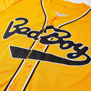 Maillot de baseball personnalisé en gros, fabricant OEM, polyester de qualité supérieure, personnalisation de la marque, logo brodé, fournisseur de vêtements d'équipe - Product Image 3