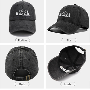 High Quality Cotton Baseball <b>Caps</b> for Men Women Best Design Fashionable Customized Logo Breathable <b>Waterproof</b> Adjustable - Product Image 4
