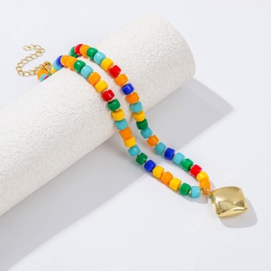 Collares de Cuentas de Resina Hechos a Mano Personalizados de Craft Valley al por Mayor con Diseño de Ángel Grabado para Bodas, Logotipo Personalizado y MOQ de 25 - Product Image 3