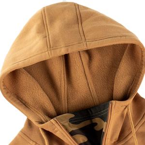 Sudadera corta lisa con cremallera para hombre, Sudadera ligera de manga larga con bolsillo de canguro, sudadera gráfica informal básica ajustada - Product Image 2