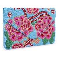 Nuevo Bolso de Mano de Diseño para Mujer con Cuentas, Bolsos de Semillas, Bolsos Cruzados, Bolso de Mano con Cadena Personalizable al por Mayor