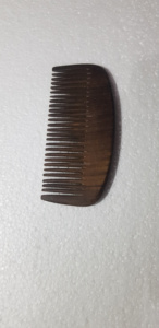 Indian Artisan Salon-quality <b>Wooden</b> Comb Sustainable Handcrafted in Bulk for Sale Custom Horn Handle Perfect for Hair Grooming - Product Image 6