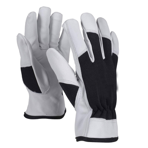 Best Hot Selling Top Quality Cowhide Leather Driving Work <b>Gloves</b> New Daily Use Construction <b>Driver</b> Working <b>Gloves</b> - Product Image 1