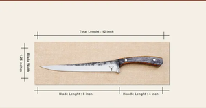 Kitchen <b>Knife</b> <b>Set</b> Stainless Steel Professional Chef <b>Knife</b> <b>Set</b> with <b>Sharp</b> Blade and Wooden Handle - Product Image 3