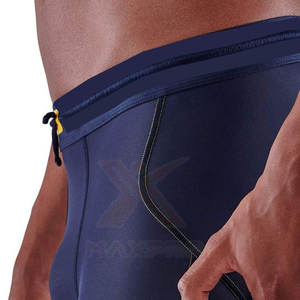 Pantalones Cortos de Compresión de Diseño Personalizado al por Mayor, Pantalones Cortos de Compresión para Hombre a Precio Económico en Tallas Grandes - Product Image 5