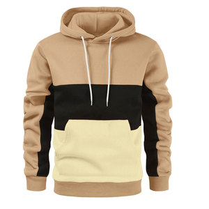 Nouveau sweat-shirt d'hiver pour homme, style color block, 100% coton, style européen et américain, sweat-shirt sport décontracté - Product Image 6