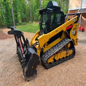 Wholesale Skid Steer Loader <b>Mulcher</b> Front Mini Loader PLC Perkins Diesel Engine High Pump Motor High Efficiency Earth-Moving - Product Image 6