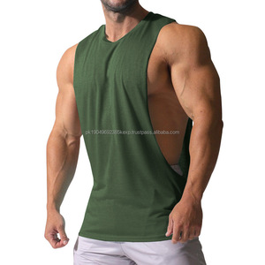 Nouveaux t-shirts de musculation pour hommes 2024, débardeurs de musculation pour la salle de sport, t-shirts de fitness, débardeurs grande taille - Product Image 4