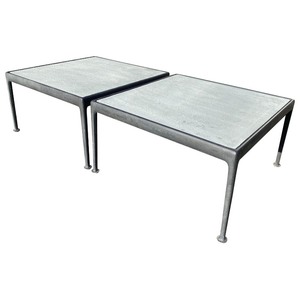 Ensemble de 2 plateaux de table en métal Art Déco, rectangulaires, avec poignées gravées, pour bar, comptoir, plateaux décoratifs - Product Image 2