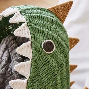 Panier de rangement en corde de papier en gros, motif dinosaure, pour chambres d'enfants et nurseries, du Vietnam - Product Image 2