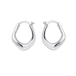 Premium Handmade Sterling Silver Bohemian Hoop <b>Earrings</b> Ethnic Pattern Lightweight Fashion Jewelry for Everyday Women - Product Image 2