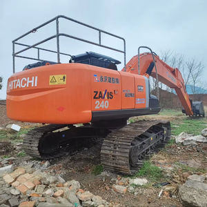 รถขุดไฮดรอลิกแบบล้อ Hitachi ZX240-3 มือสอง ปี 2023 สภาพ 95% ใหม่ ใช้งานน้อย เครื่องยนต์ 125 กิโลวัตต์ กำลัง 23 ตัน บุ้งกี๋ 1.2 เมตร - Product Image 1