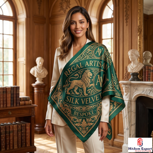 Pañuelo Hijab Cuadrado con Sensación de Seda, Impresión Personalizada, Servicio de Fabricación Textil OEM/ODM, Etiqueta Privada - Product Image 4