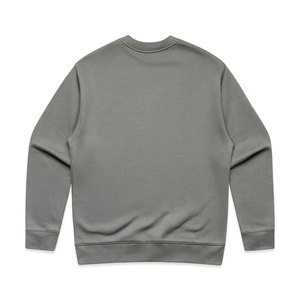 Mens Premium Black Crew Neck Comfort Heavy Weight <b>Pullover</b> Fleece <b>Jumper</b> Blank Casual Streetwear Outerwear Sweatshirt - Product Image 4