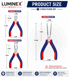 <b>Long</b> <b>Nose</b> Stainless Steel Lightweight Jewelry Making Pliers - Product Image 5